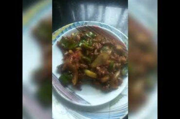 Chili mushroom #mushroom chili / how to make easily at home in restaurant style