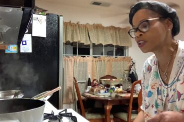 ChurchGirl Cooking Pinto Beans With Seasoned Ground Turkey & Homemade Chili & Cornbread