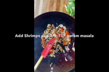 Chili Garlic Shrimps