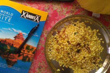 MURI BHAJA RECIPE - BENGALI MORNING HUNT - EASY PIZY