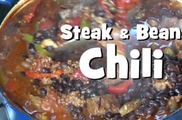 BBQ Pit Boys Steak and Bean Chili