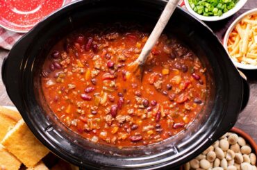 Slow Cooker Venison Chili