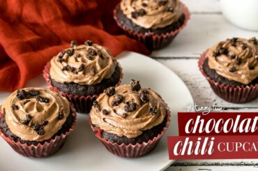 Chocolate Chili Cupcakes RECIPE | The Tummy Train