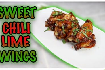 SWEET CHILI LIME WINGS | IN THE KITCHEN WITH CHEF JUNIE