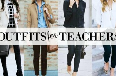 TEACHER OUTFIT IDEAS | What I Wear | full try on