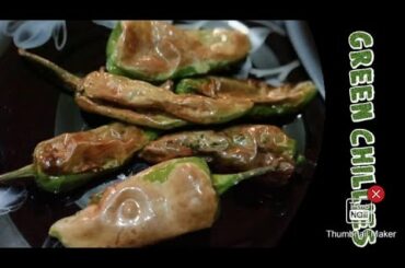 Fry Hari Mirch In 2 Ways Recipe By Cooking School