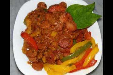 Variety dish for chapathi / Chicken sausage curry || Tasty and Delicious Recipes