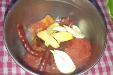 এইটা না থাকলে মোমোর স্বাদ অস্মপূর্ণ।Momo's red chili sauce।Red chilli sauce recipe in bengali।Sauce