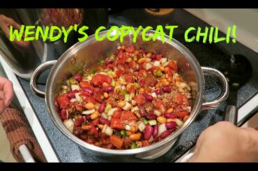 Wendy's Copycat Chili!