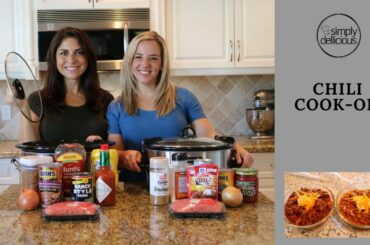 Easy Dinner Recipes: Chili Cook-Off (2 of the BEST EASIEST Chili recipes)