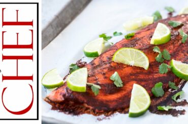 Healthy Baked Chili Lime Salmon
