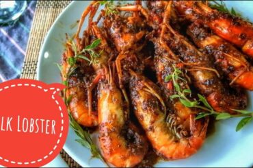 Milk Lobster with Spicy Chili/ Easy Home Style Recipe