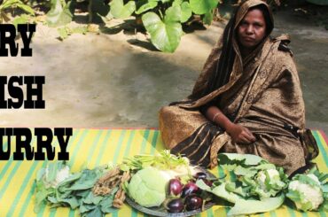 শুটকি আর শীতের সবজী দিয়ে অসাধারণ তরকারী রান্না | Dry fish curry recipe by Grandmother