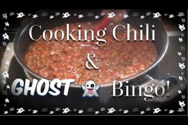 Chili Recipe | Halloween Bingo | October 2018
