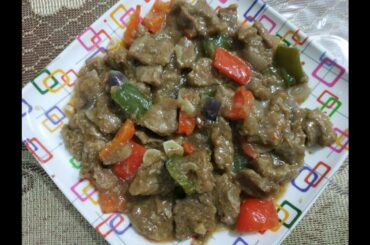 রেস্টুরেন্ট স্টাইলে চাইনিজ বিফ চিলি  || Beef chili  recipe || Rawasi’s Kitchen