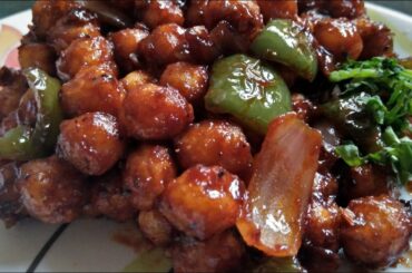 How to make Chana Chili  | Crunchy Chickpeas