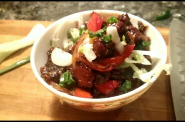 How to make easy Prawns Chili at home.