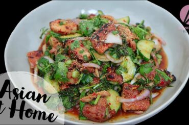 AMAZING Thai Grilled Chicken Salad