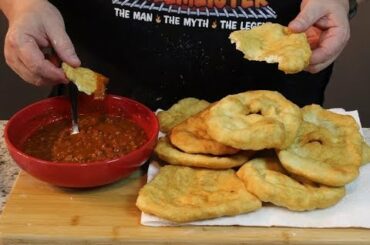 Indian Fry Bread!  (Dunk it in your Chili)