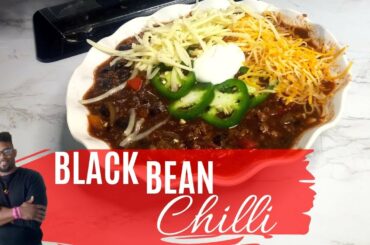 BLACK BEAN CHILI RECIPE!!!