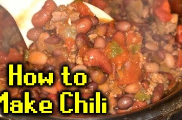 How I Make Turkey Chili