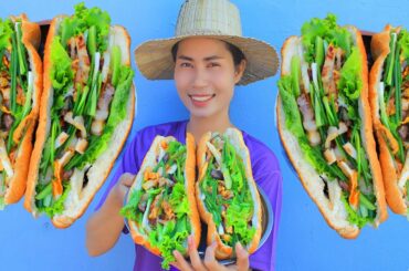 Yummy cooking bread pork recipe - Village Life TV