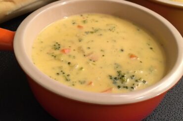 Broccoli Cheddar Soup Recipe • Cheesy and Delicious! - Episode #93