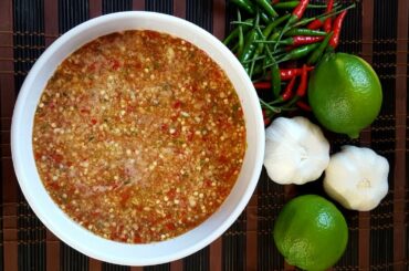 How to make the Ultimate Chili Garlic Sauce |Lao Food