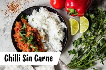 Vegan Chili Sin Carne