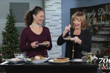 Simply Delicious Christmas- Chocolate Chili Pumpkin Pie