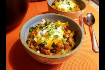 Turkey Chili Tex-Mex Style Recipe • Great Dish for Leftovers! - Episode #378