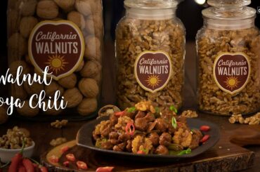 Walnut Soya Chili | Healthy Recipes