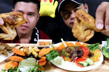 Woohoo Eating Chicken Beef and Cauliflower Chili pepper