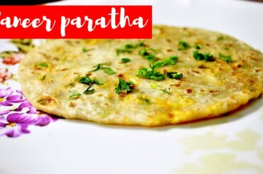 Paneer paratha recipe | Stuffed paneer paratha recipe