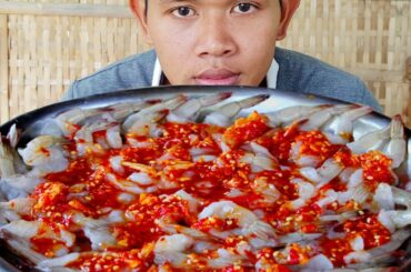 Yummy fresh shrimp with chili recipe