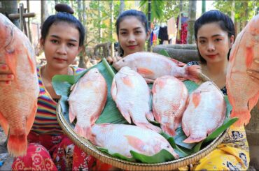Red fish with salt cooking recipe it is very tasty - Natural Life TV