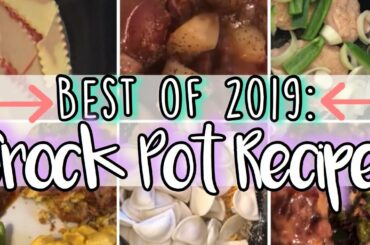 *8* BEST CROCK POT RECIPES OF 2019