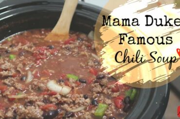 Fast & Easy Homemade Chili Recipe | Making Chili in a Crock Pot