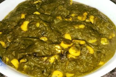 Palak Corn Recipe | Corn Palak Sabzi | Spinach Corn Curry