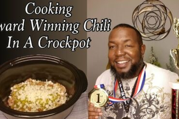 Award Winning White Chili🏅 | Easy Crock-Pot Recipe