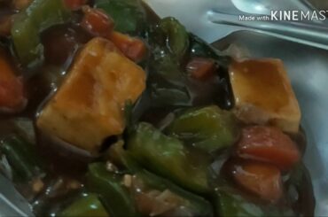 Paneer Chilli receipy in Hindi | Paneer Chili gravy Using Chings's masala Easy & Quick paneer chilli