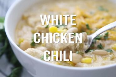 How to Make White Chicken Chili