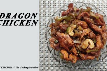 Delicious Dragon Chicken at Home : A Simple Indo- Chinese Recipe