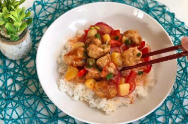 Vegan sweet chili ‘chicken’