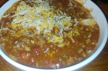 Homemade chili
