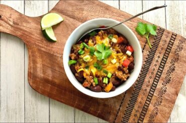 Chili Recipe – Easy and Healthy Turkey Chili