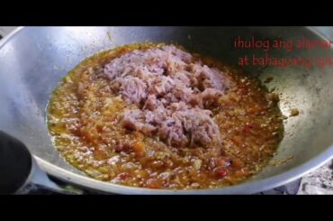 THIS IS HOW I DO IT SESSION #1 | GINISANG ALAMANG RECIPE | JAS-BV VERSION