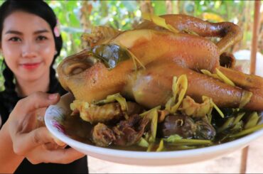 Yummy cooking chicken boiled with chili sauce recipe - Natural Life TV Cooking