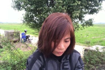 Pancake mixed with bacon and chili