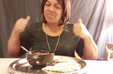 Mukbang  Eating  Chili it's a winner😋